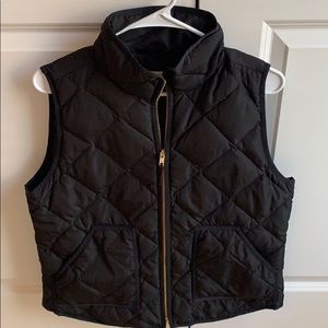 J Crew black vest